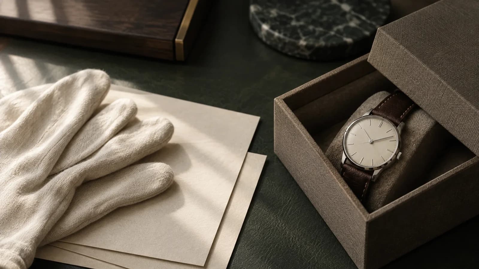 Was ein Archivauszug über eine Uhr aussagt