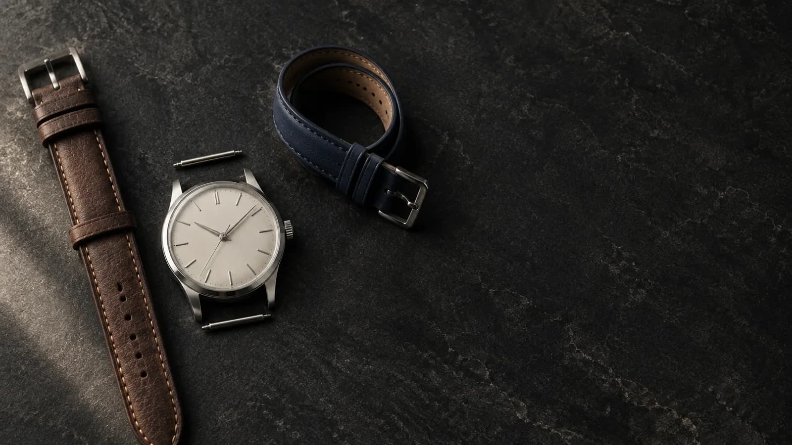Ein Lederband an der Uhr wechseln